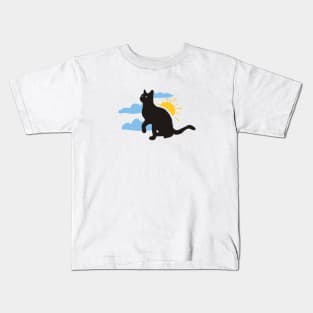All I need is Sunshine And Cats Kids T-Shirt